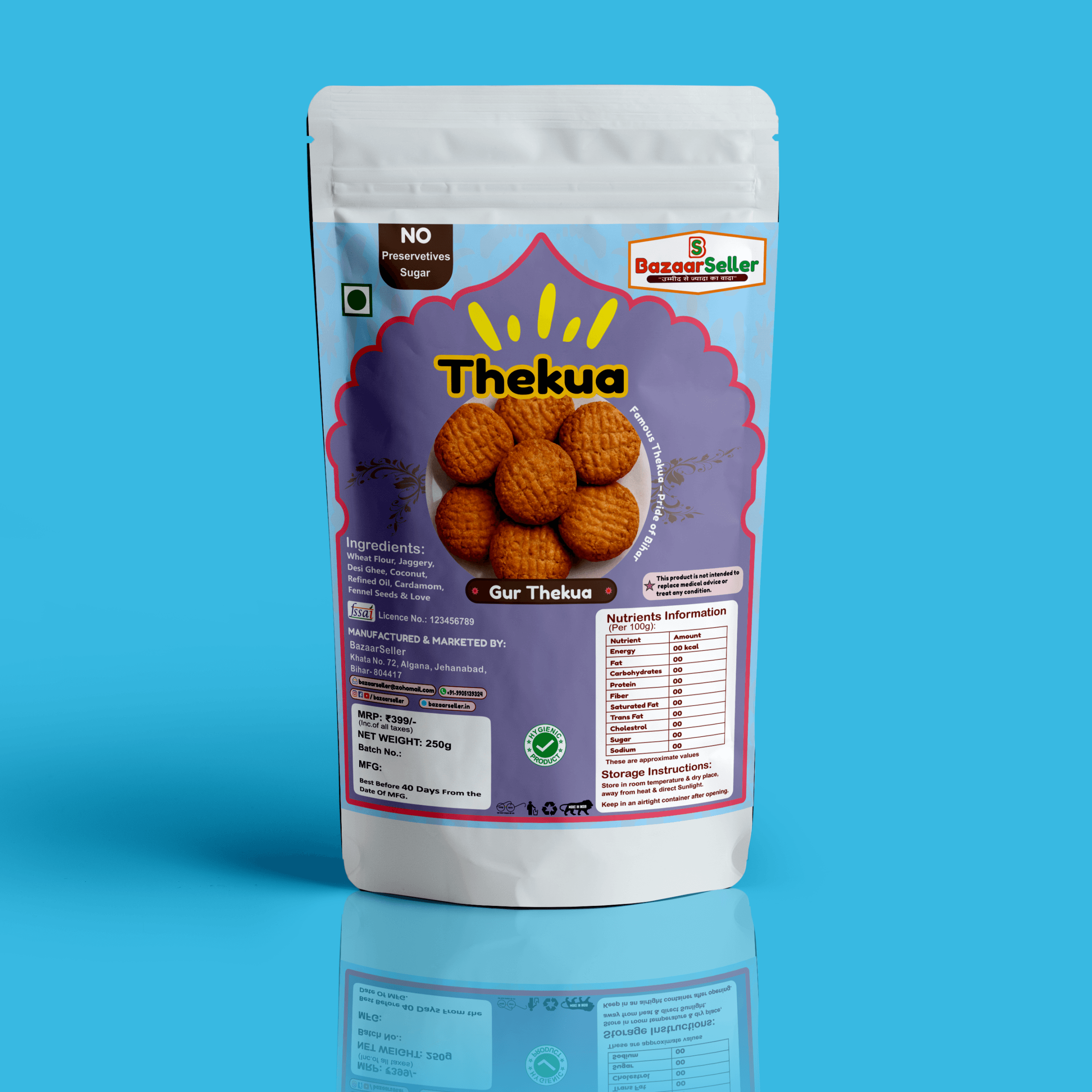 Jaggery Thekua Jaggery Thekua