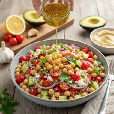 The 15-Minute Mediterranean Chickpea Bowl